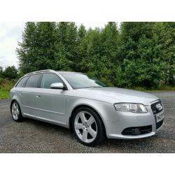 2007 Audi A4 Avant 2.0 TDI S Line, FULL LEATHER! BOSE SOUND! FACTORY XENONS! FULL YEARS MOT!