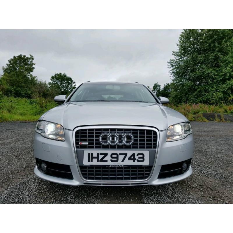 2007 Audi A4 Avant 2.0 TDI S Line, FULL LEATHER! BOSE SOUND! FACTORY XENONS! FULL YEARS MOT!