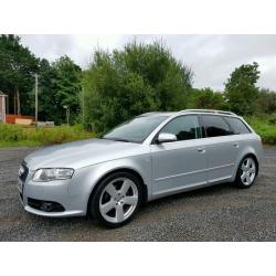 2007 Audi A4 Avant 2.0 TDI S Line, FULL LEATHER! BOSE SOUND! FACTORY XENONS! FULL YEARS MOT!