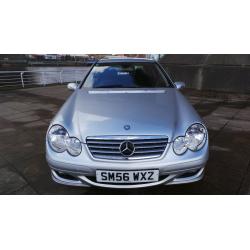 2006 56 MERCEDES C220 CDI SE AUTO COUPE 87K MOT 01/17 DIESEL(PART EX WELCOME)***FINANCE AVAILABLE**