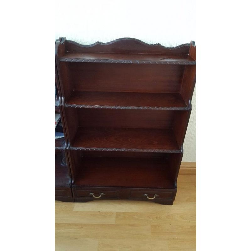 Three shelved bookcase for sale