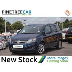 2012 VAUXHALL ZAFIRA 1.6 i VVT 16v Design 5dr