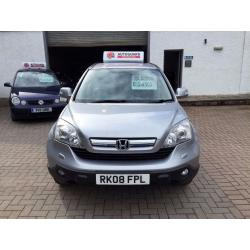 2008 Honda CR-V ( CRV ) 2.2 ctdi DIESEL 4x4 "ES" model 120k hist, LONG MOT, prep'd and ready to go !