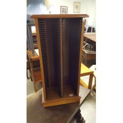 Real Wood 100 Twin CD Rack in Great Condition