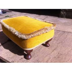 Cute little vintage foot stool circa 1950