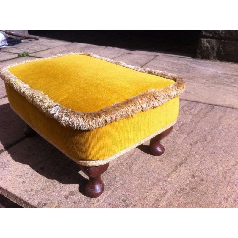 Cute little vintage foot stool circa 1950