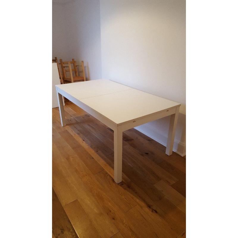 Extendable Dining Table with 10 Chairs