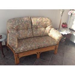 Cane 3 piece suite immaculate