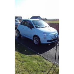 *Cha Cha Cha* Blue Fiat 500 Pop 1.2 2010