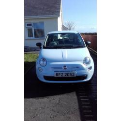 *Cha Cha Cha* Blue Fiat 500 Pop 1.2 2010