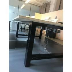 office desk table bench workstation plywood industrial design